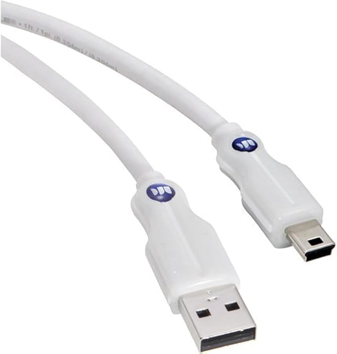 Monster USB to USB Mini cable High Speed Data Transfer and Charging 1.5FT