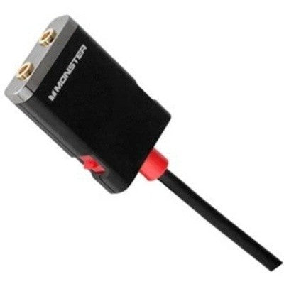 Monster AI 1000 Y-SPLT iSplitter 1000 Y-Splitter with Volume Control/Mute for iPod and iPhone